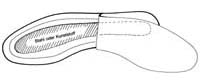 Sohlenversteifung (Illustration: Friedrich) Sohlenversteifung (Illustration: Friedrich)